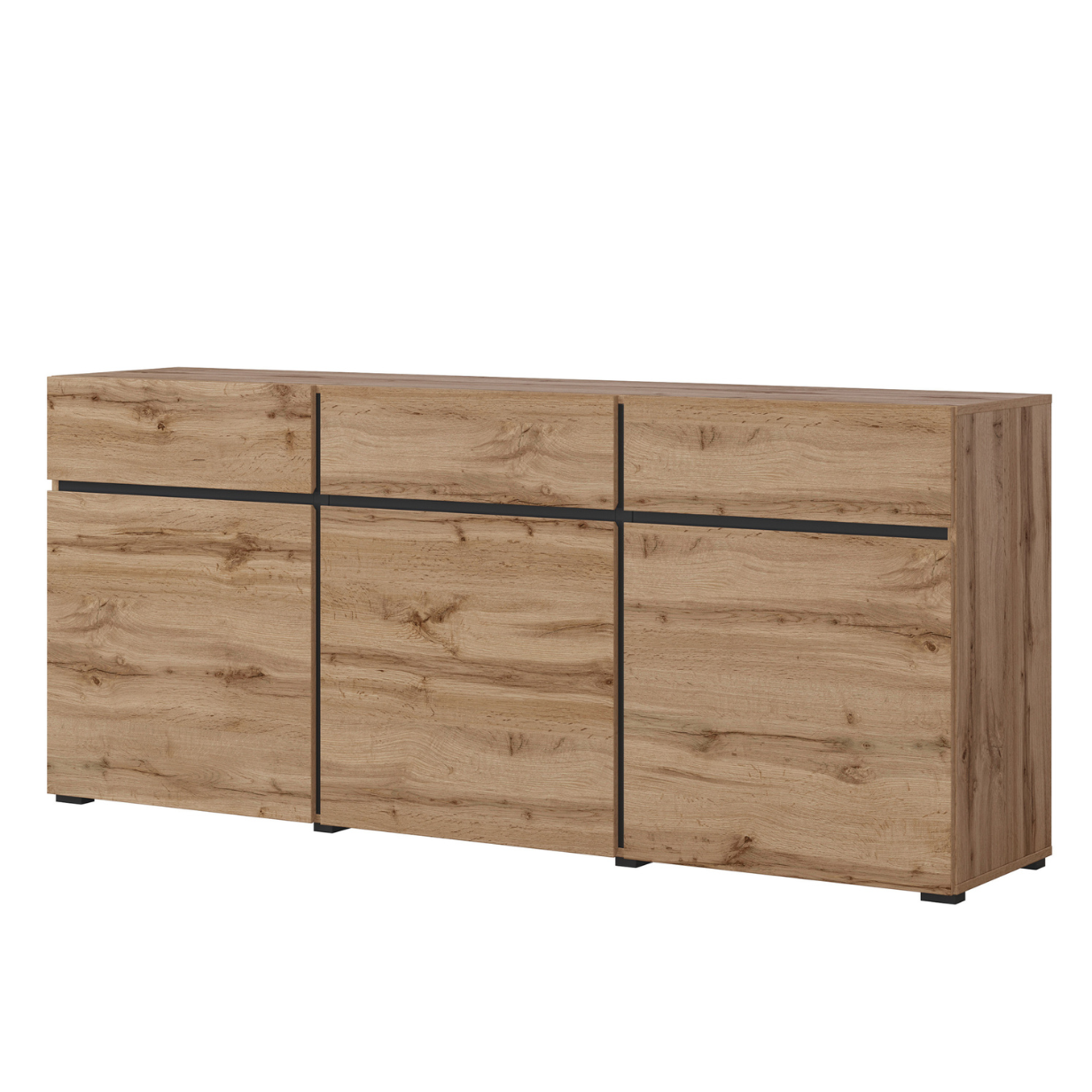 Kumode Kruzat 180/78/40 cm Votan ozols