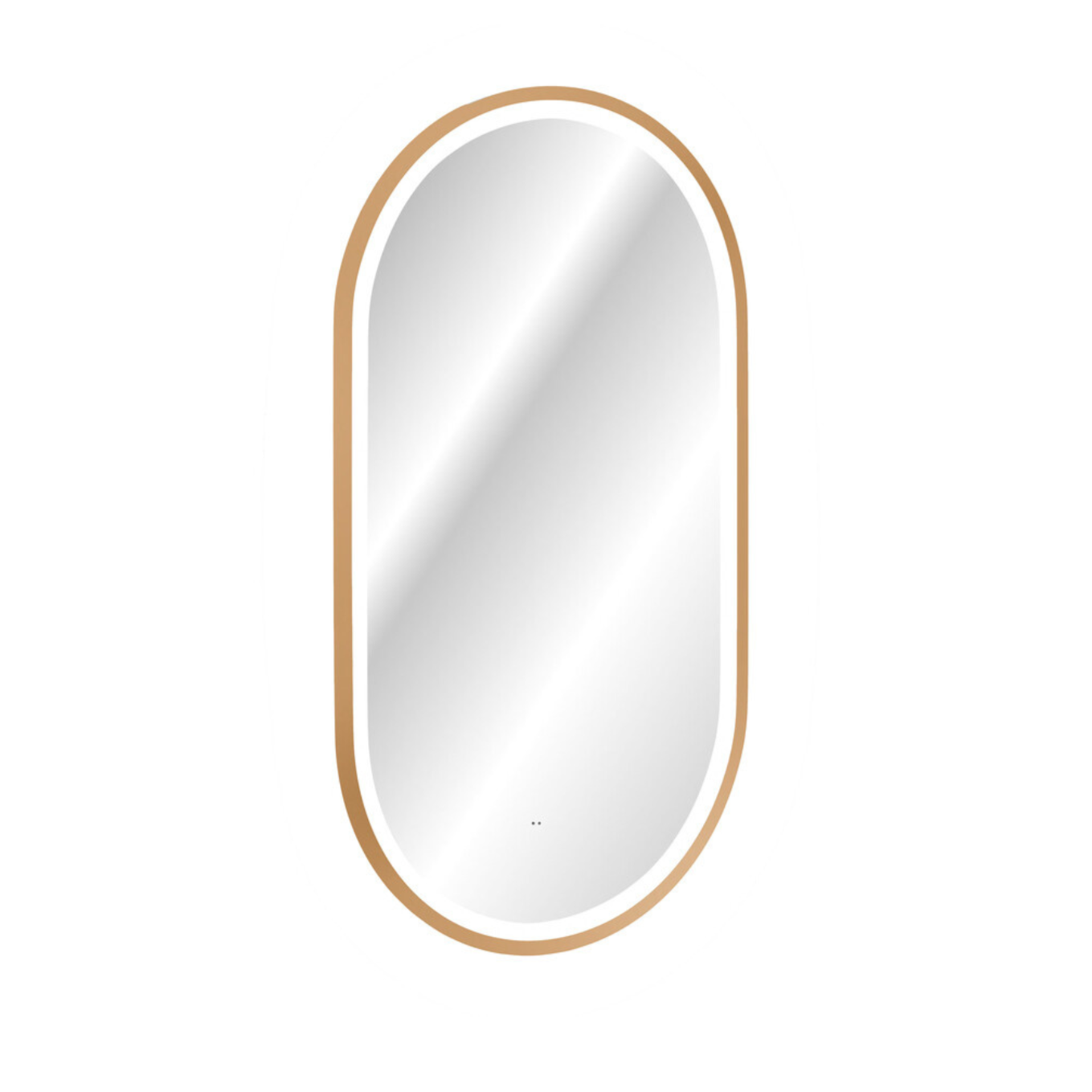 Spogulis ar LED Appo 50/90/4 xm zelts - N1 Home