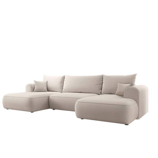 Dīvāns Ovors U 380/95/167 cm Castel 04 - N1 Home