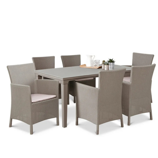 Dārza komplekts Toska kappučino - N1 Home