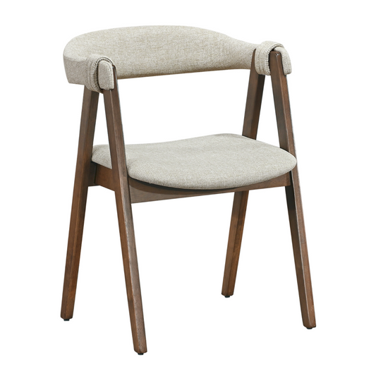 Krēsls Inne 75/54/57 cm rieksts/bēšs - N1 Home