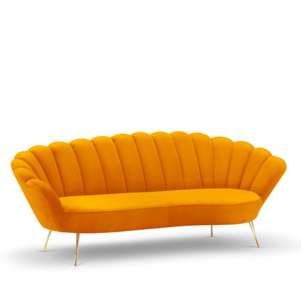 Dīvāns Kingston Cosmopolitan design 224x95x85 cm Ma 2212/3 kāju krāsas - N1 Home