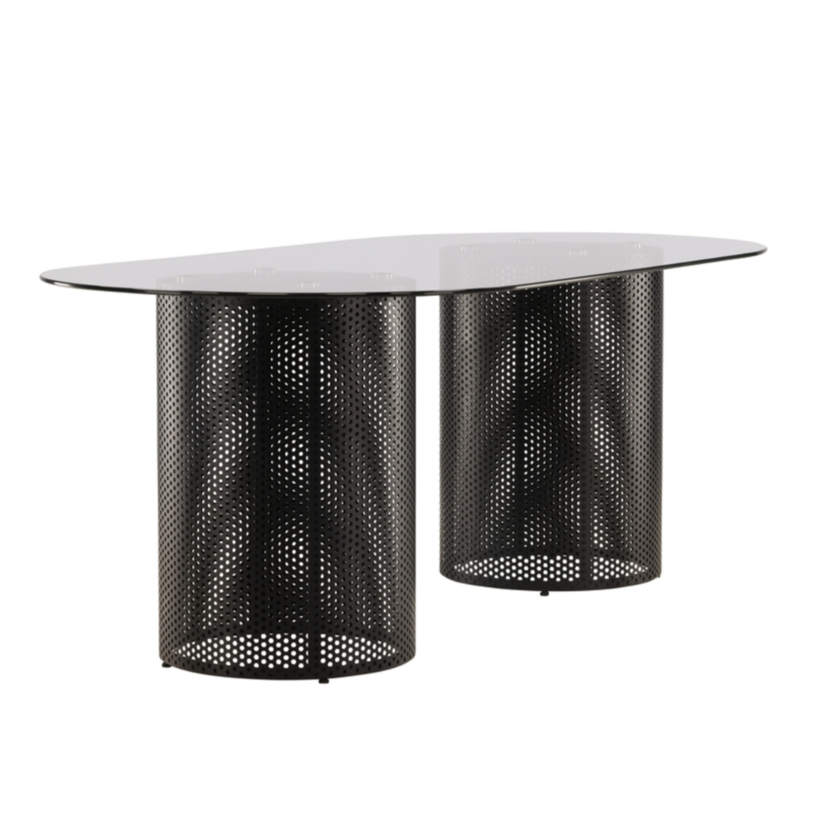 Galds Orial 75/200/100 cm melns - N1 Home