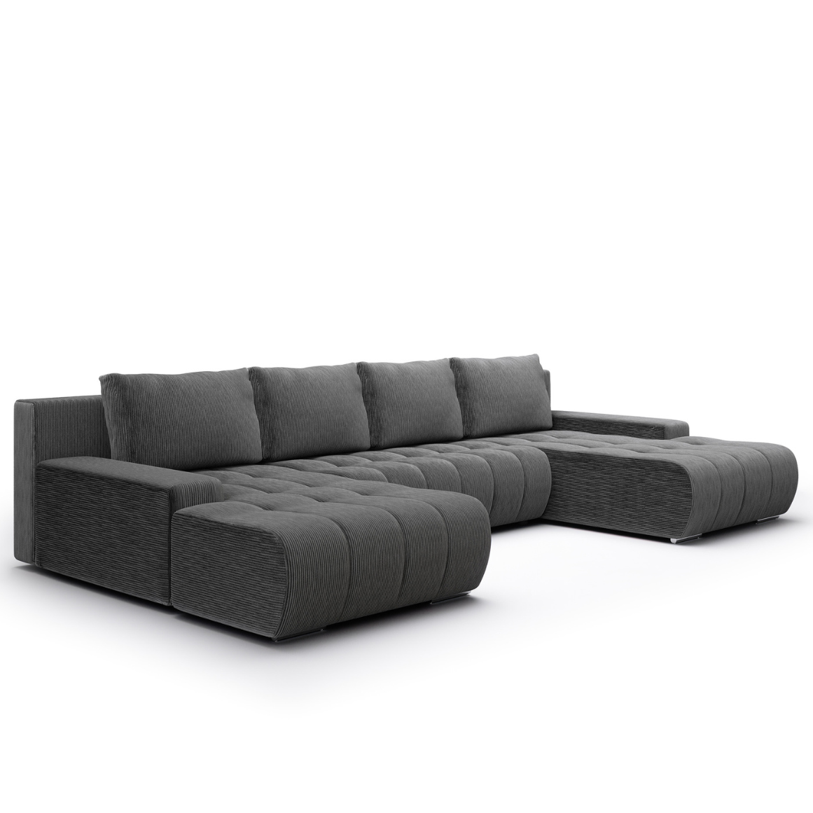 Dīvāns Magli U 85/350/185 cm Poso 60 - N1 Home