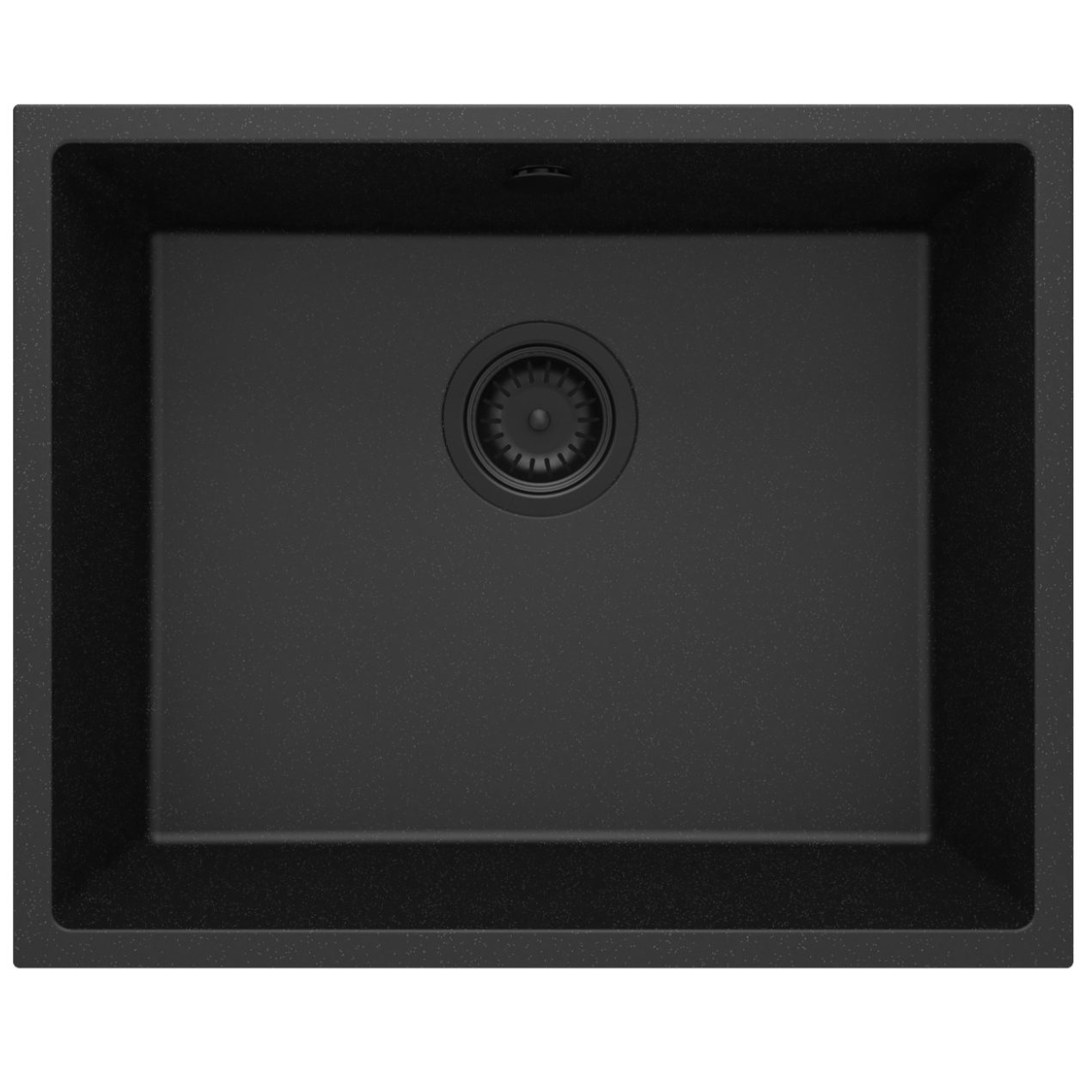 1-bļodas granīta izlietne ar iebūvētu izlietni Corda 540 x 440 x 200 grafīta metālisks - N1 Home