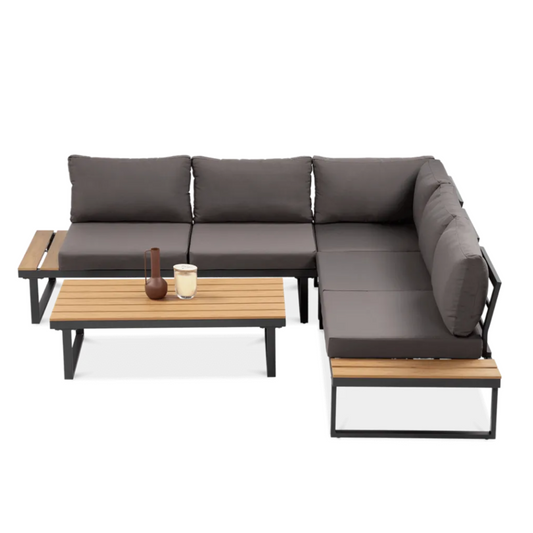 Dārza komplekts Emers tumši pelēks - N1 Home