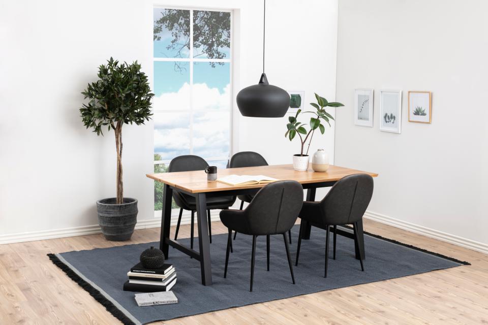 Krēsls Cans 60/57/85 cm pelēks - N1 Home