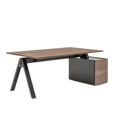 Galds Vega 180/100/74 cm tumšs valrieksts - N1 Home