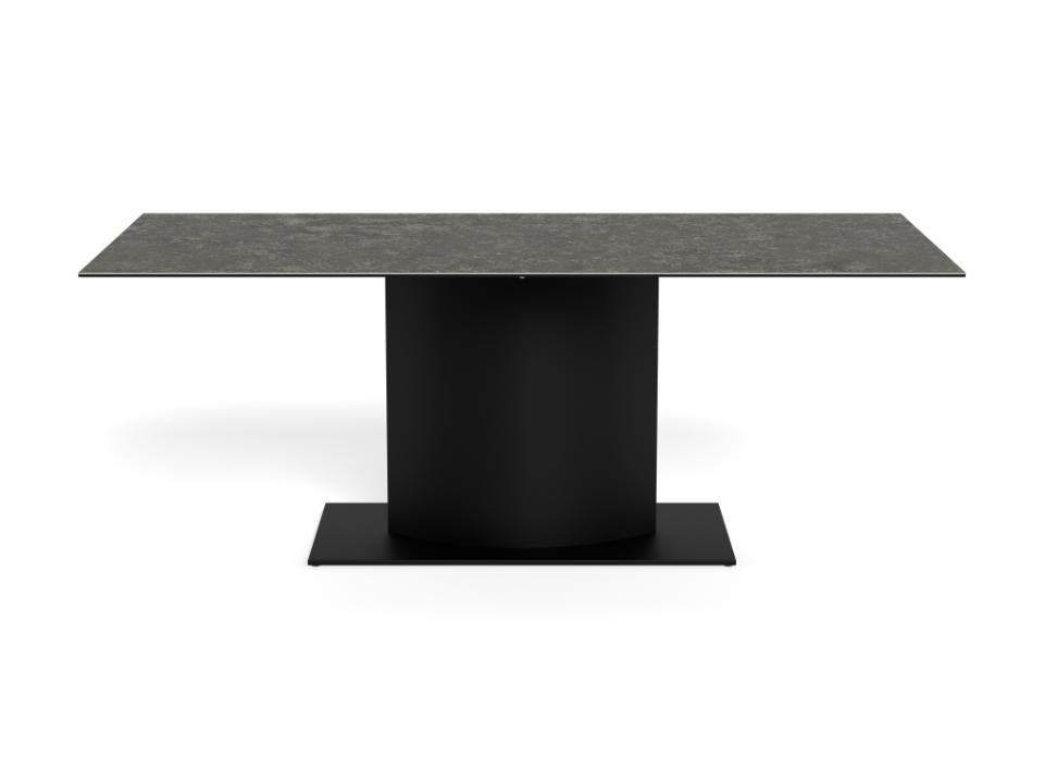 Galds Marba 200/100/75 cm brūna Fairbanks raupja keramika