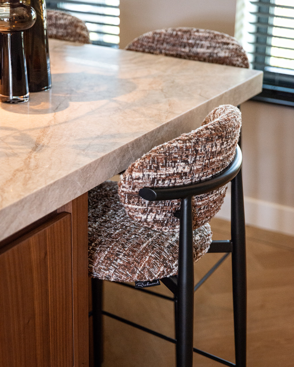 Bāra krēsls Dantes Richmond Interiors 46/104/54 cm hazel - N1 Home