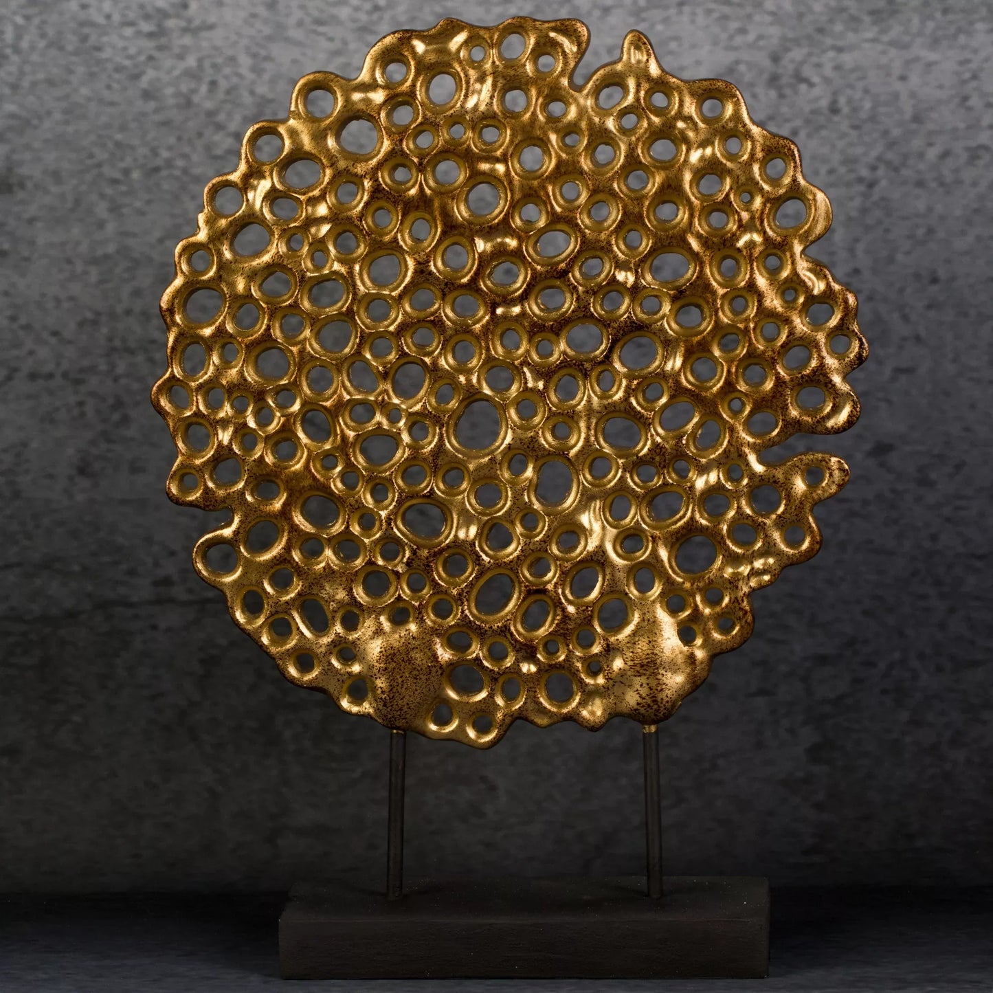 Ažūra dekoratīvā figūriņa Dors 28/7/37 cm zelts - N1 Home