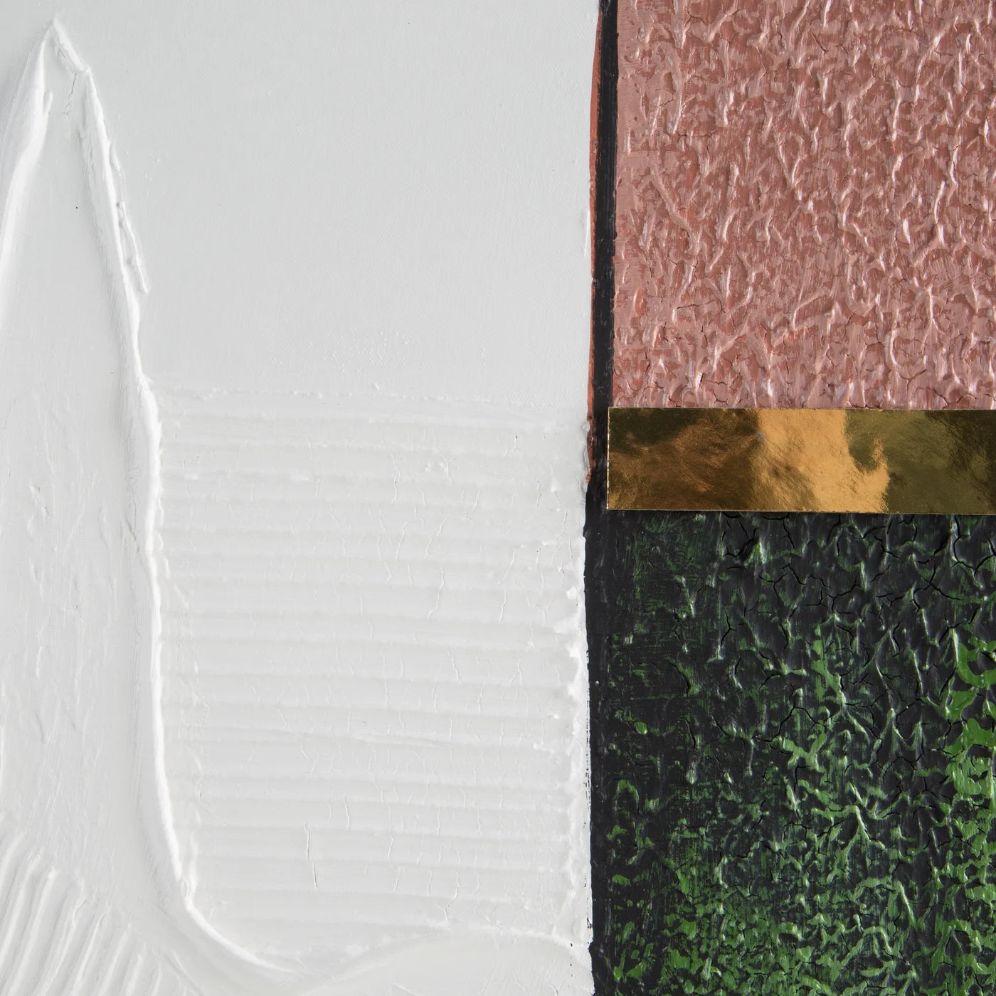 Glezna Geometry 80/80 cm balts/rozā - N1 Home