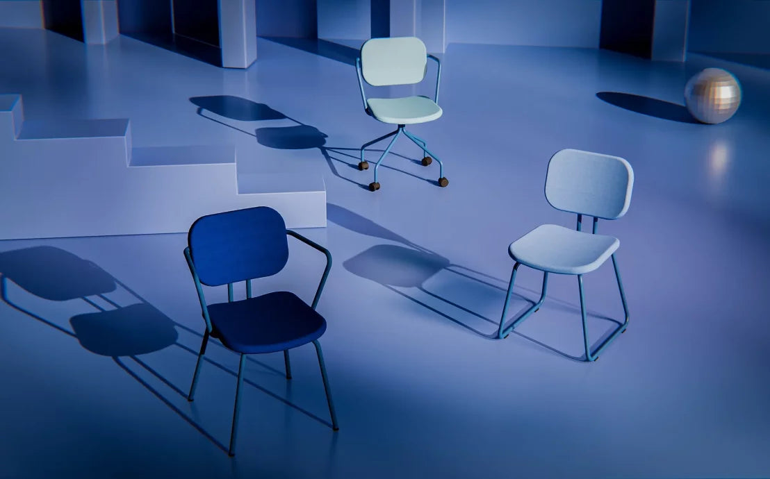 Krēsls Febias ar roku balsts S 53/53/82 cm saplāksnis - N1 Home