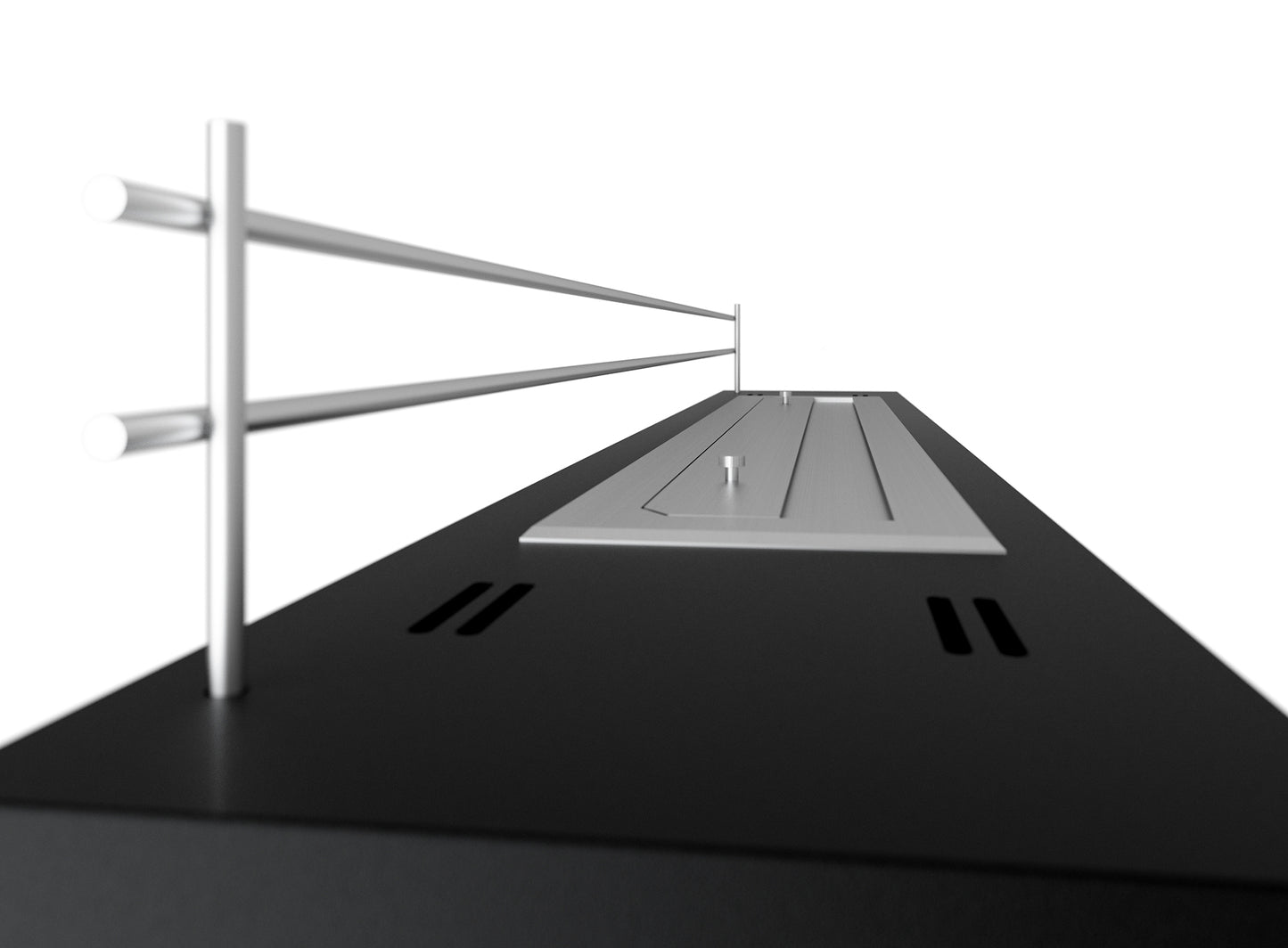 Biokamīns Firobox 1200 120/19/8 cm melns - N1 Home