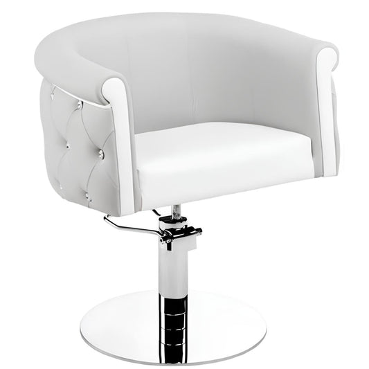 Frizētavas krēsls ObsDeLux 70/42/62 cm pelēks - N1 Home