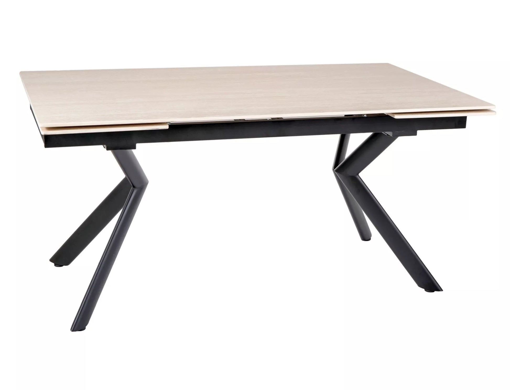 Galds Nort 75/90/160 cm bēšs - N1 Home