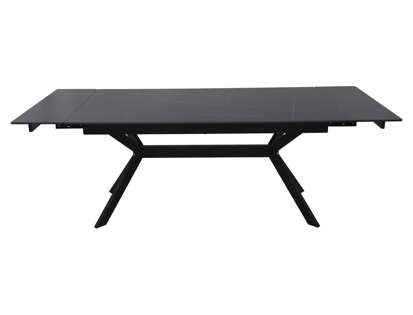 Galds Imperi 160; 180/74/90 cm melns - N1 Home