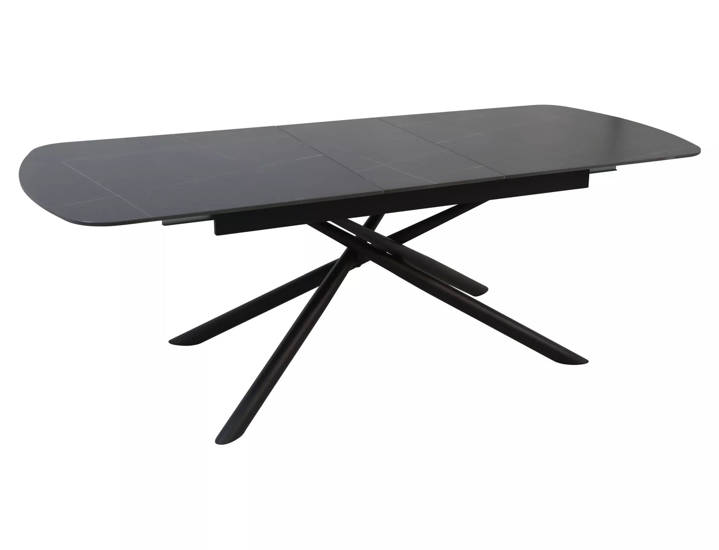 Galds Vekta 160;180/75/90 cm melns - N1 Home