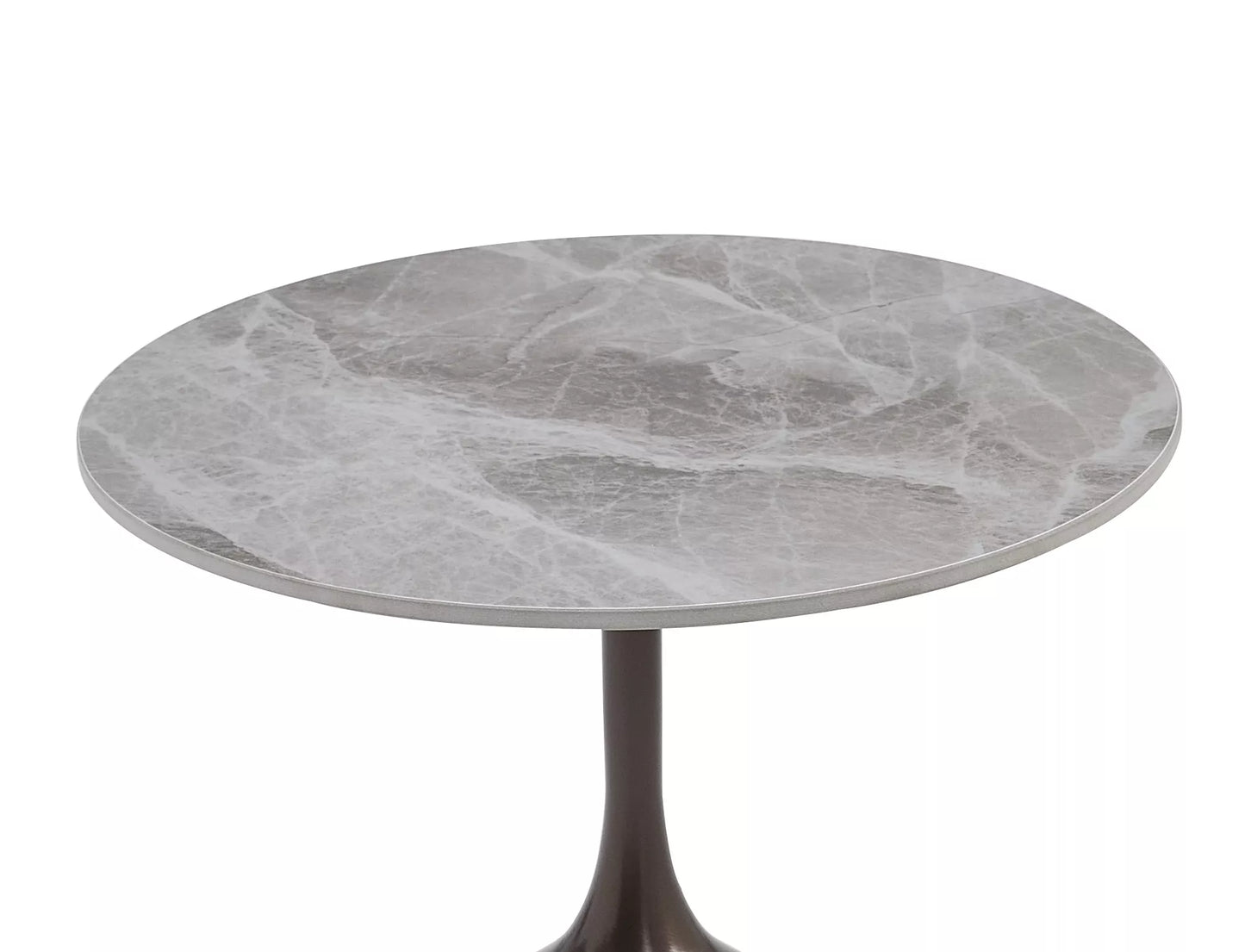 Kafijas galds Muts 60/50 cm bronza/pelēks - N1 Home