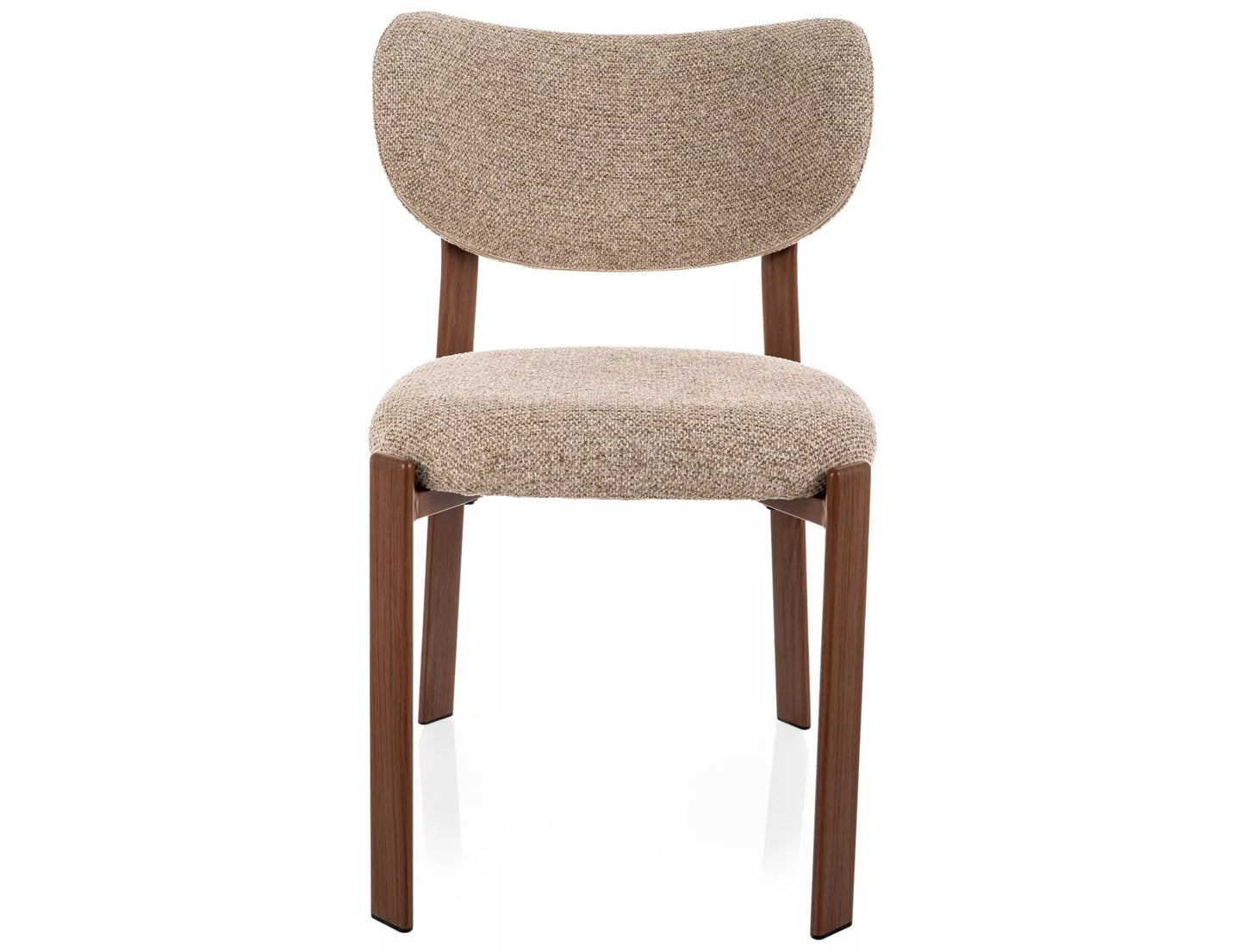 Krēsls Rino 79/51/49 cm bēšs/rieksts