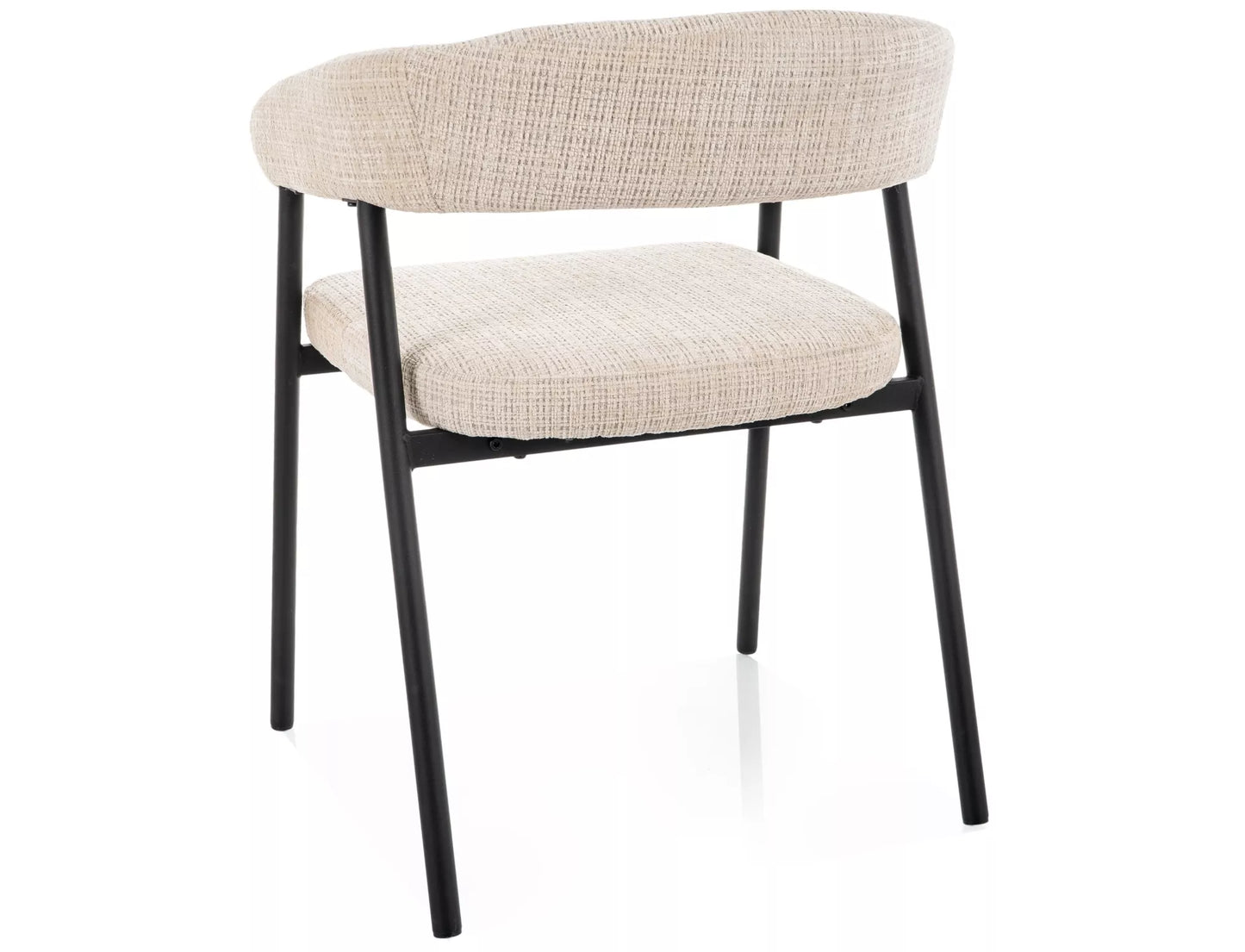 Krēsls Katas 75/57/49 cm bēšs/melns