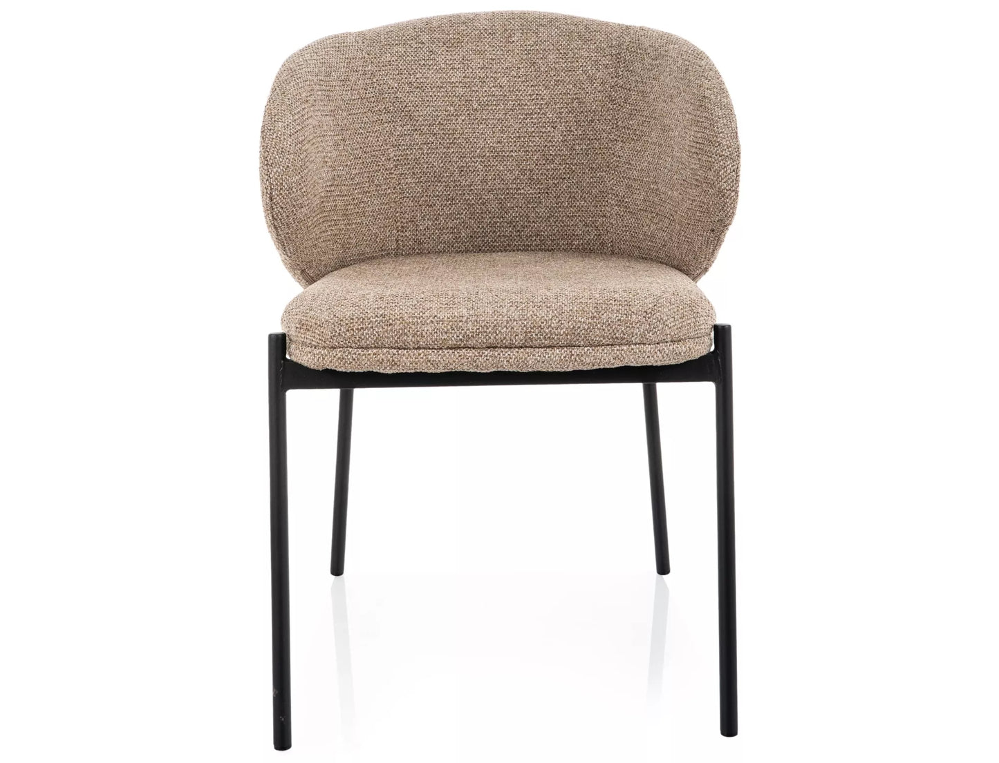 Krēsls Kiors 75/54/49 cm bēšs/melns