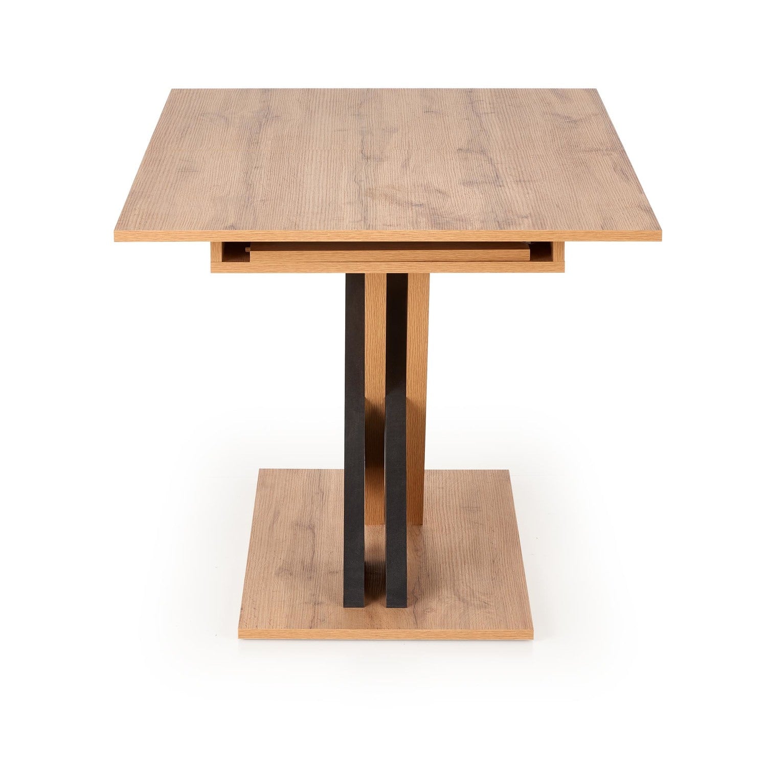 Galds Xareo 130/85/76 cm wotan ozols/melns - N1 Home