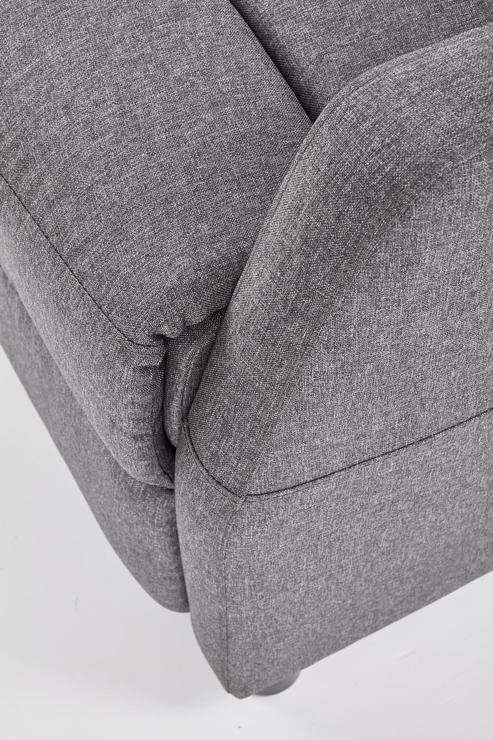 Krēsls Filippo 64/84-135/103-76/48 cm pelēks - N1 Home