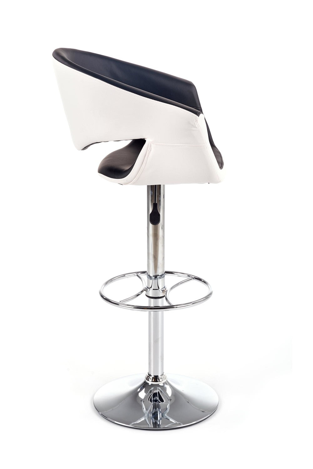 LG krēsls balts/melns 60/46/93÷115 cm - N1 Home