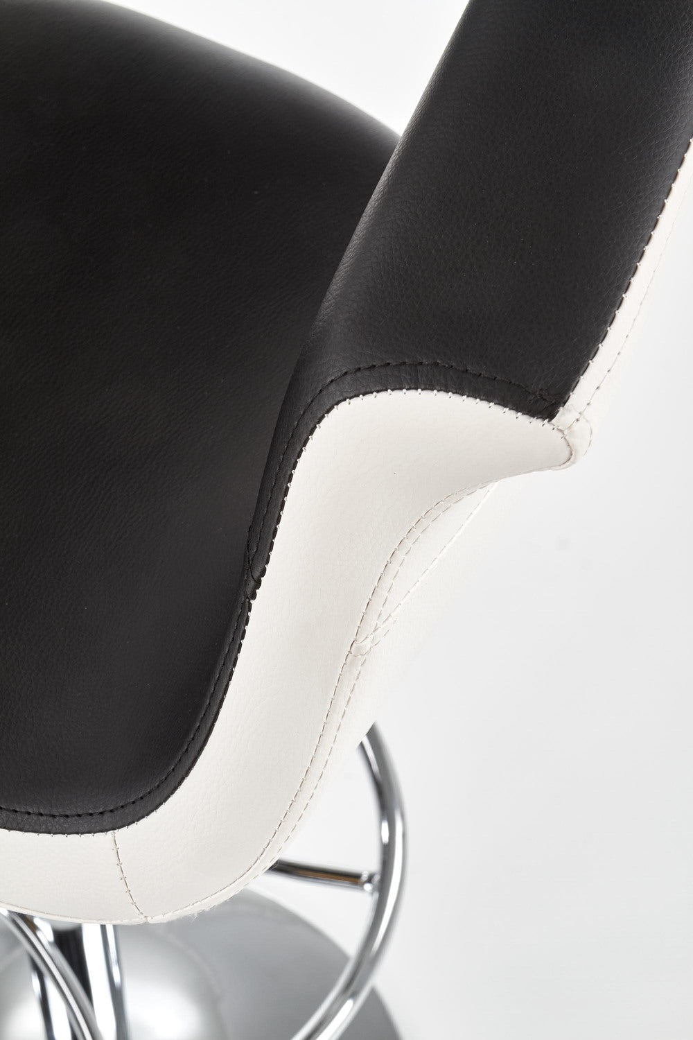 LG krēsls balts/melns 60/46/93÷115 cm - N1 Home