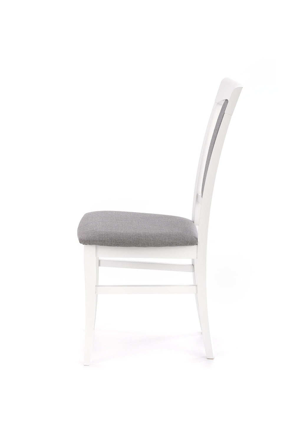 Krēsls Polo 46/57/96/47 cm balts/pelēks - N1 Home