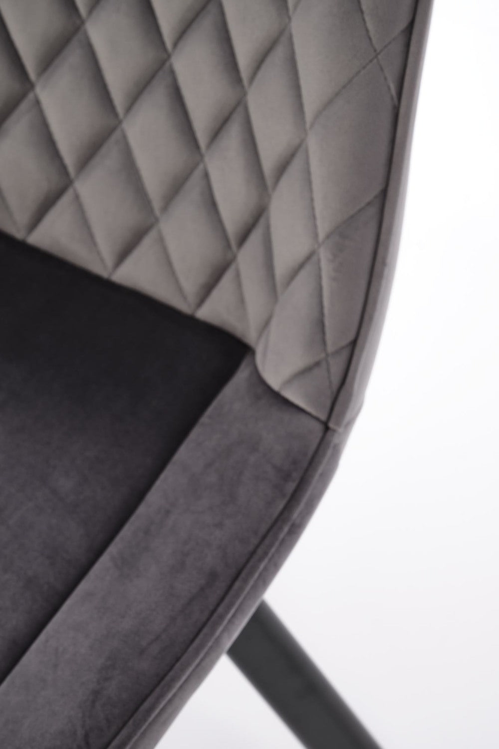 Krēsls Boka 46/61/84/48 cm pelēks - N1 Home