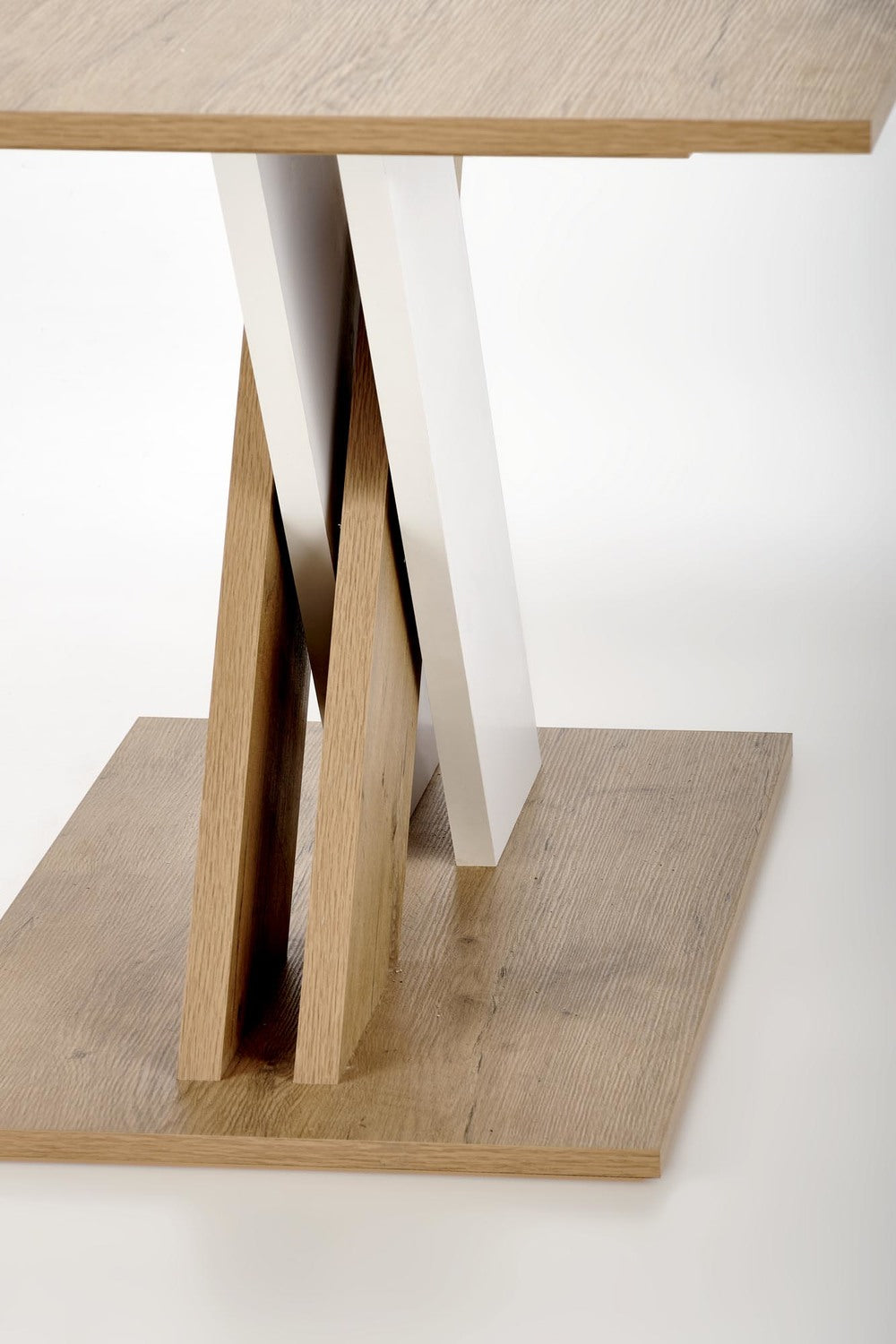 Galds Xareo 130/85/76 cm lancelot ozols/balts - N1 Home