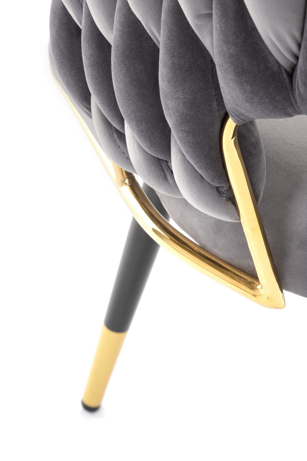 Krēsls Barons 62/58/85/48 cm tumši zaļš/zelts - N1 Home