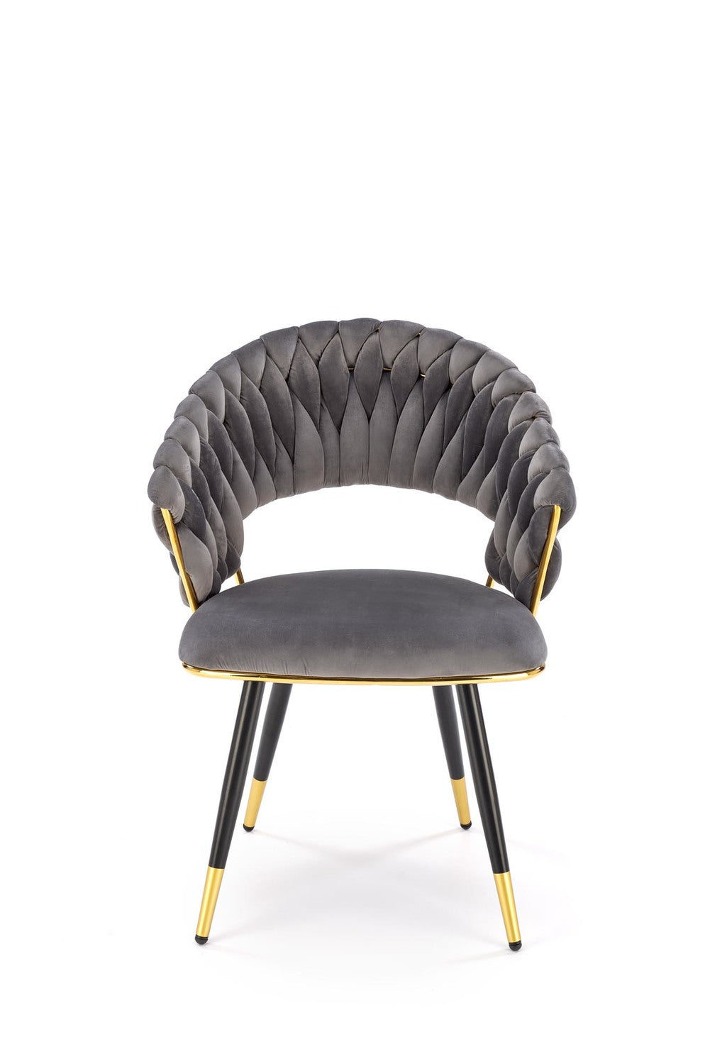 Krēsls Barons 62/58/85/48 cm tumši zaļš/zelts - N1 Home