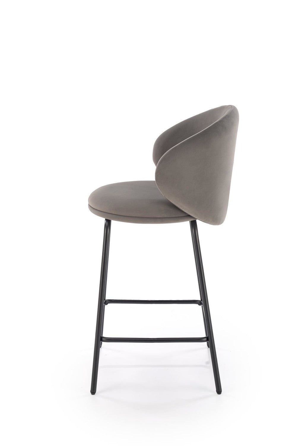 Bāra krēsls Bros 51/50/92/63 cm pelēks - N1 Home