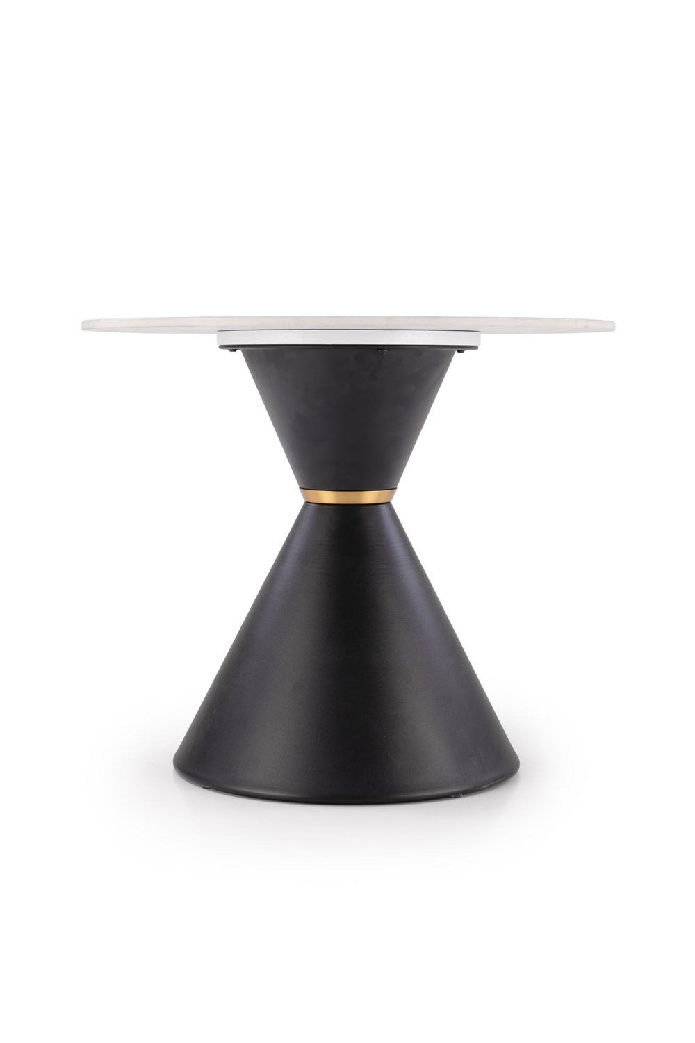 Kafijas galdiņš Gora S 60/51 cm balts marmors/melns - N1 Home