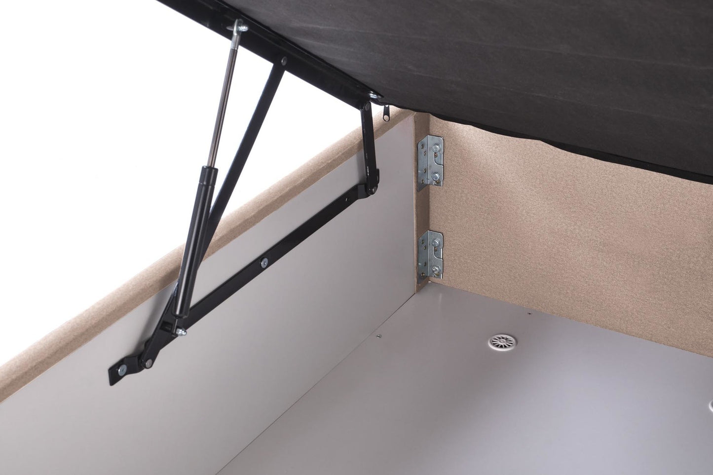 Gulta Asen 162/210/121 cm bēšs - N1 Home