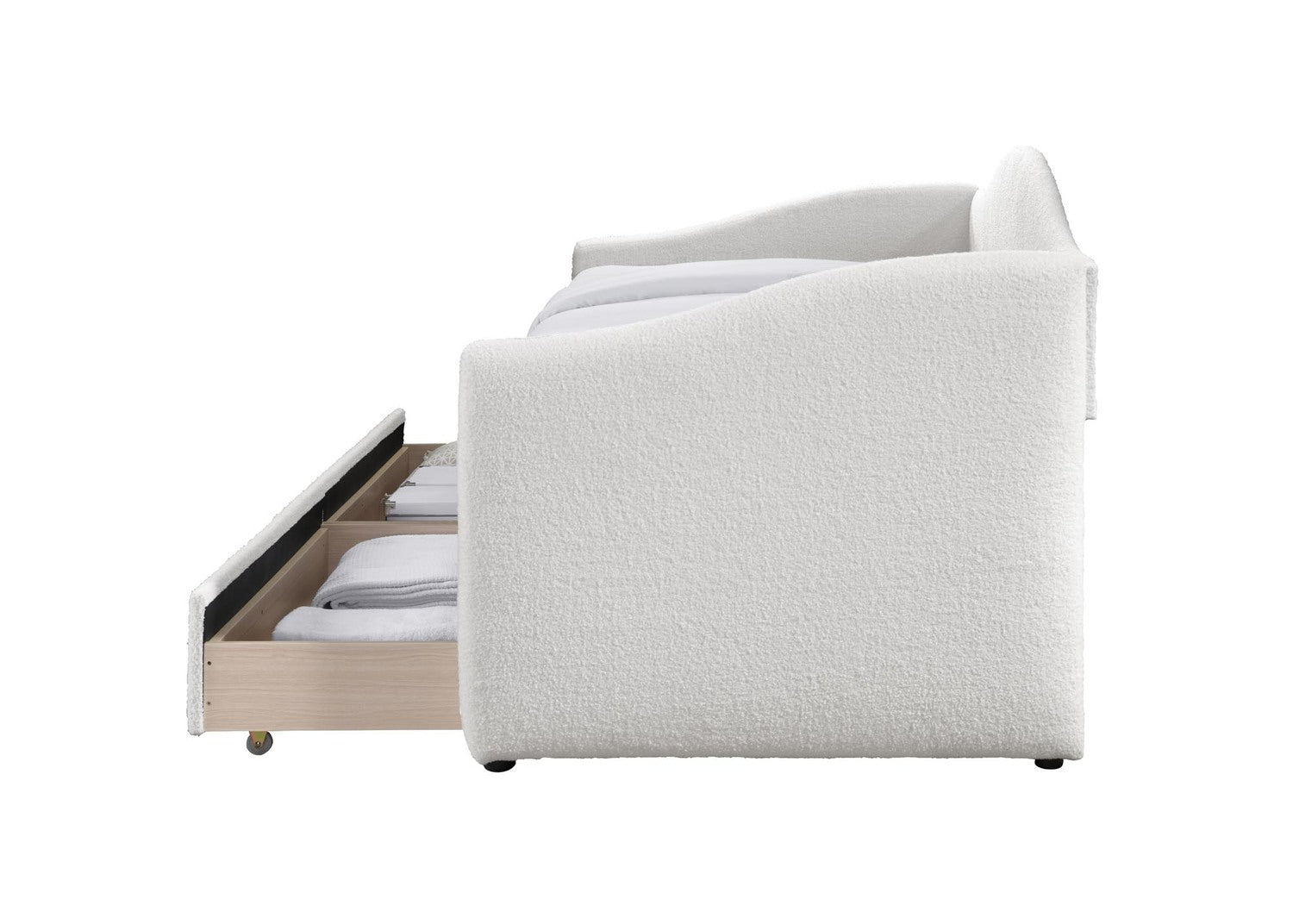 Gulta Cayd 99/216/94 cm krēms - N1 Home