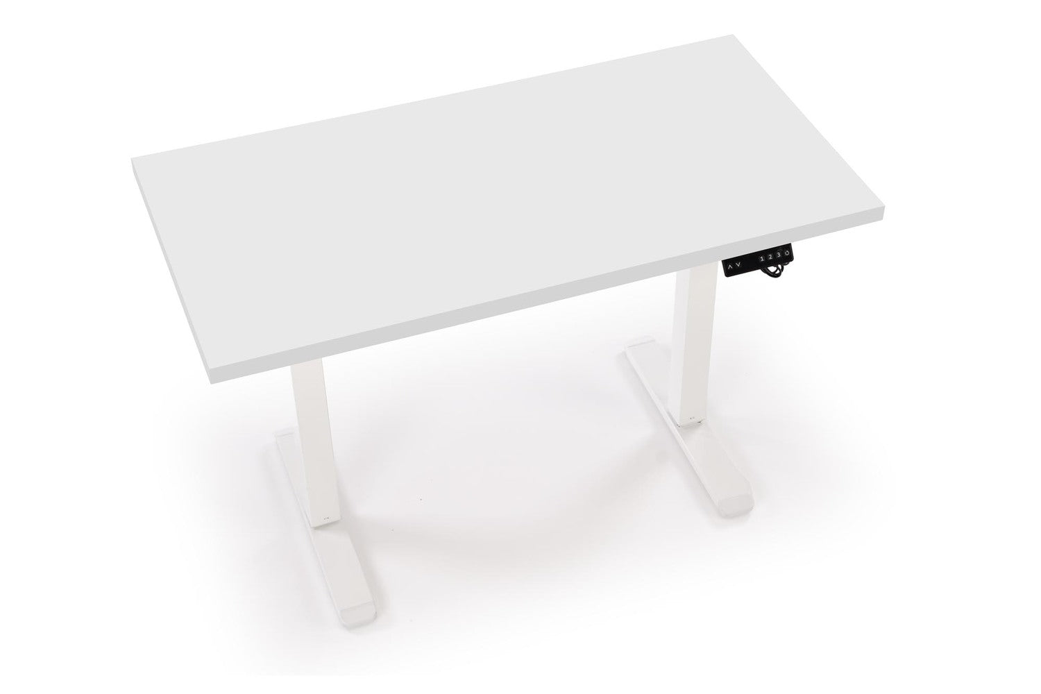 Biroja galds Juras 120/60/75-120 cm  balts - N1 Home