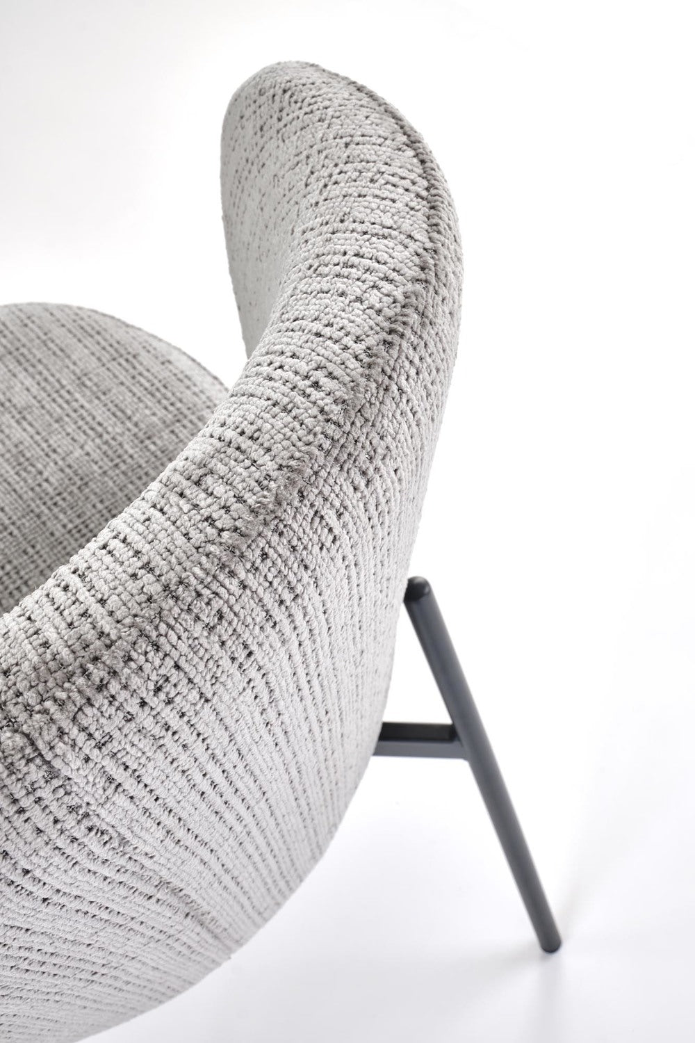 Krēsls Bloom 55/66/80/51 cm pelēks - N1 Home