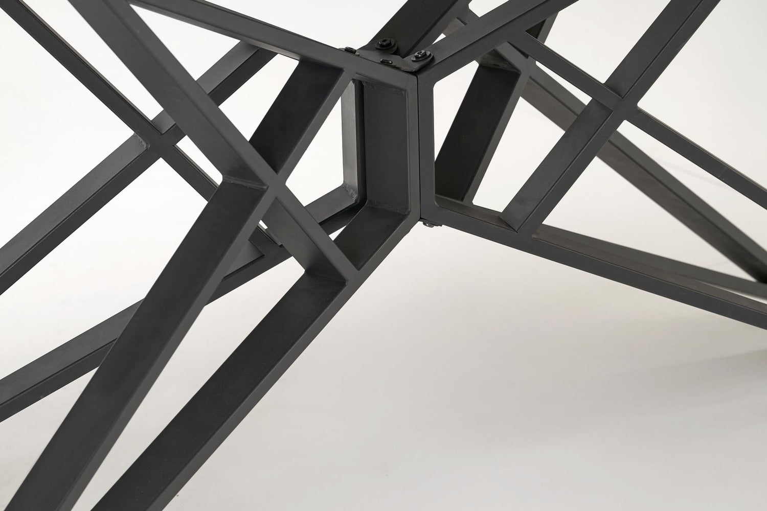 Galds Alfin 160/91/76 cm balts marmors/melns - N1 Home