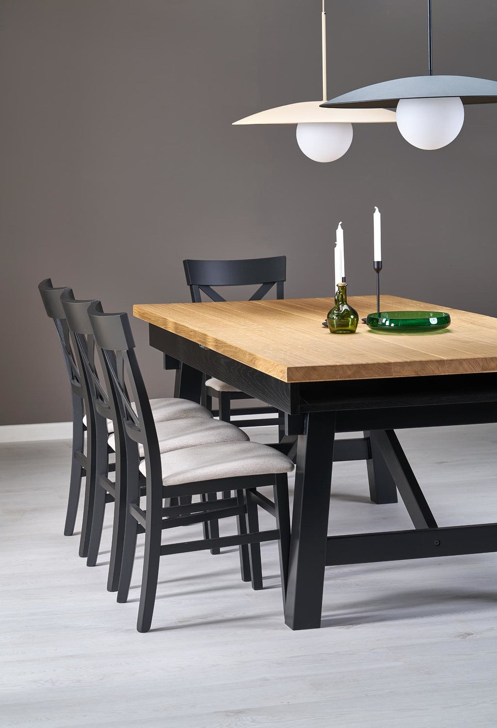 Galds Fresta 200-280/100/77 cm ozols - N1 Home