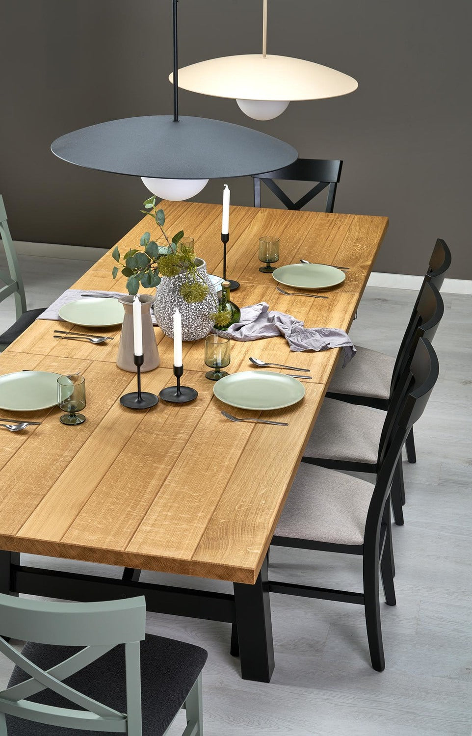 Galds Fresta 200-280/100/77 cm ozols - N1 Home