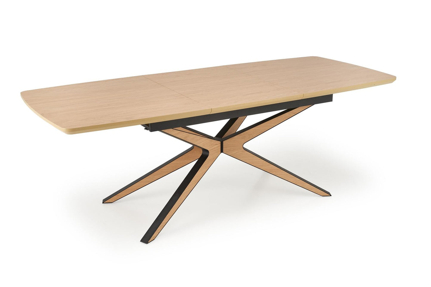 Galds Jamis 160/90/76 cm dabīgs/melns - N1 Home