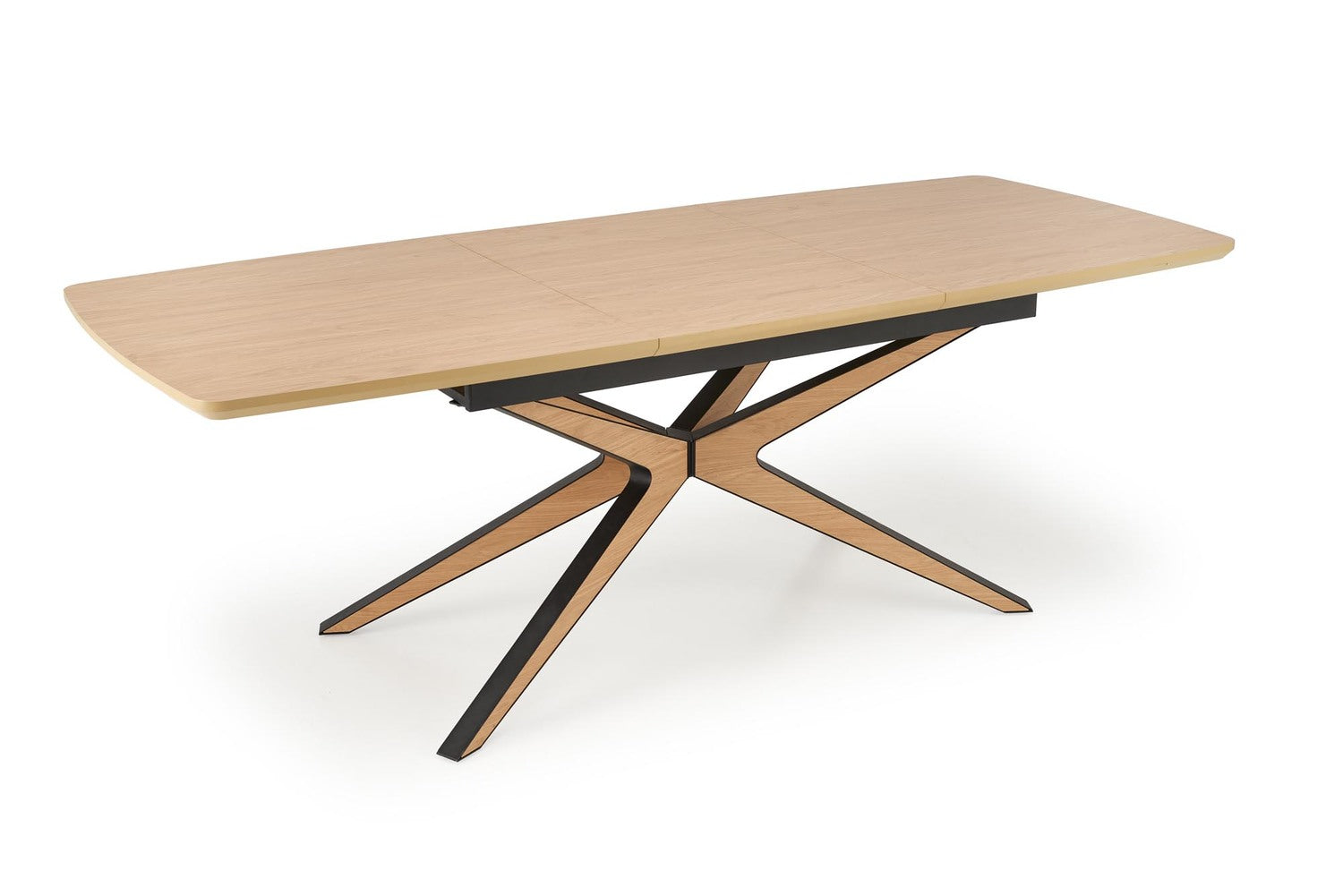 Galds Jamis 160/90/76 cm dabīgs/melns - N1 Home