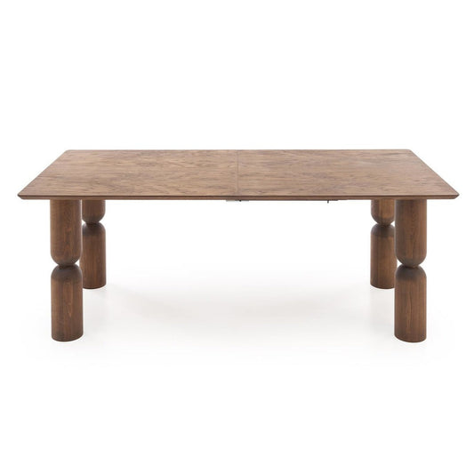 Galds Melta 200/101/76 cm gaišš valrieksts - N1 Home