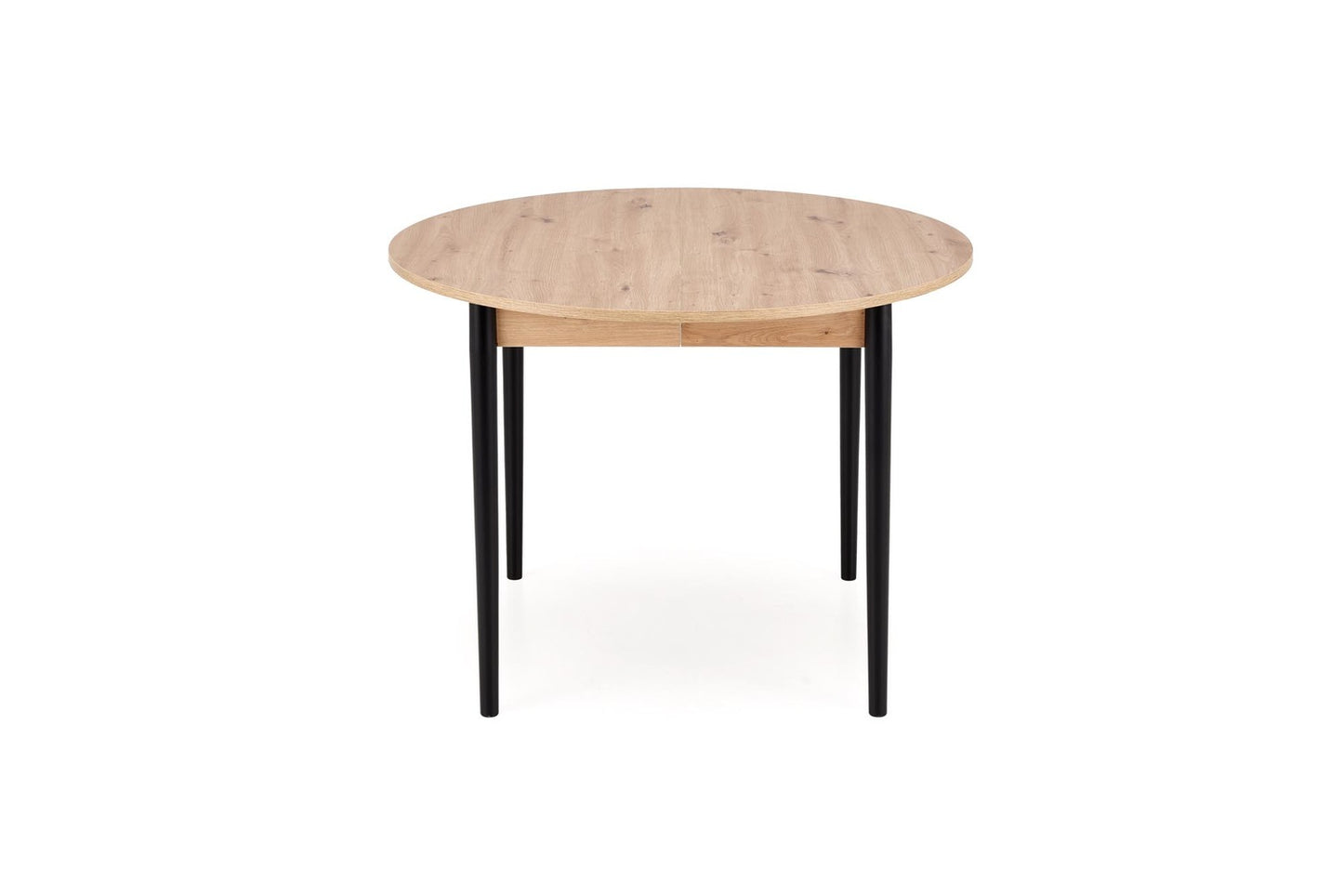 Galds Pivols 102/102/75 cm amatnieciskais ozols/melns - N1 Home