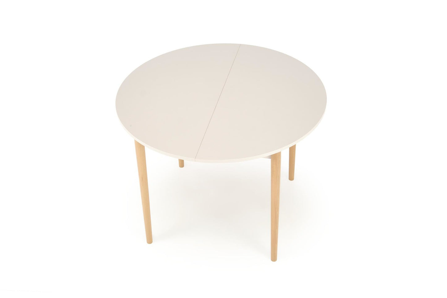 Galds Pivols 102/102/75 cm kašmirs/dabīgs - N1 Home