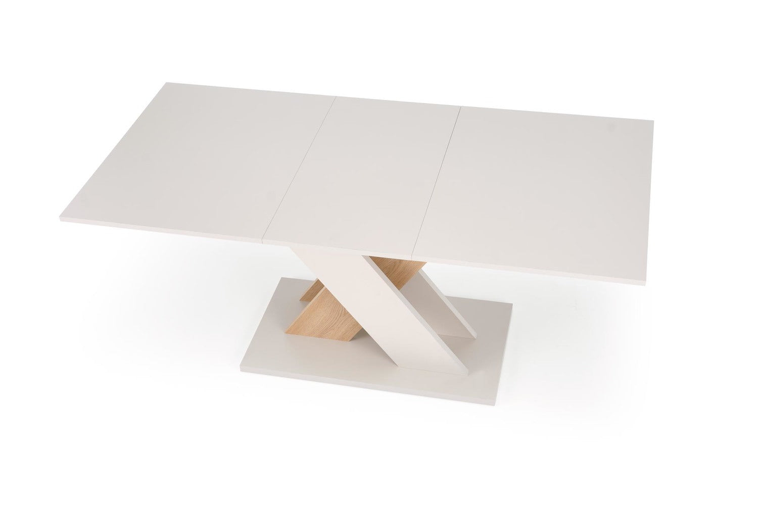 Galds Xareo 130/85/76 cm kašmirs/kremonas ozols - N1 Home